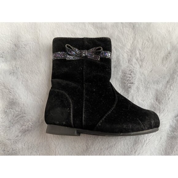 Gymboree Toddler Size 5 Black Boots - Picture 6 of 7